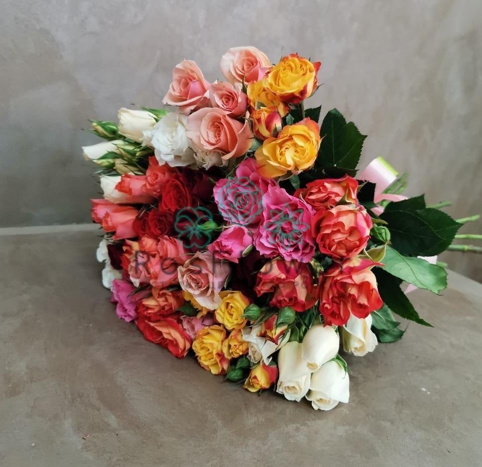 Букет цветов из: Розы в Старотитаровской