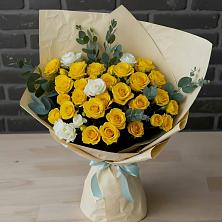 Букет цветов из:  Розы в Старотитаровской