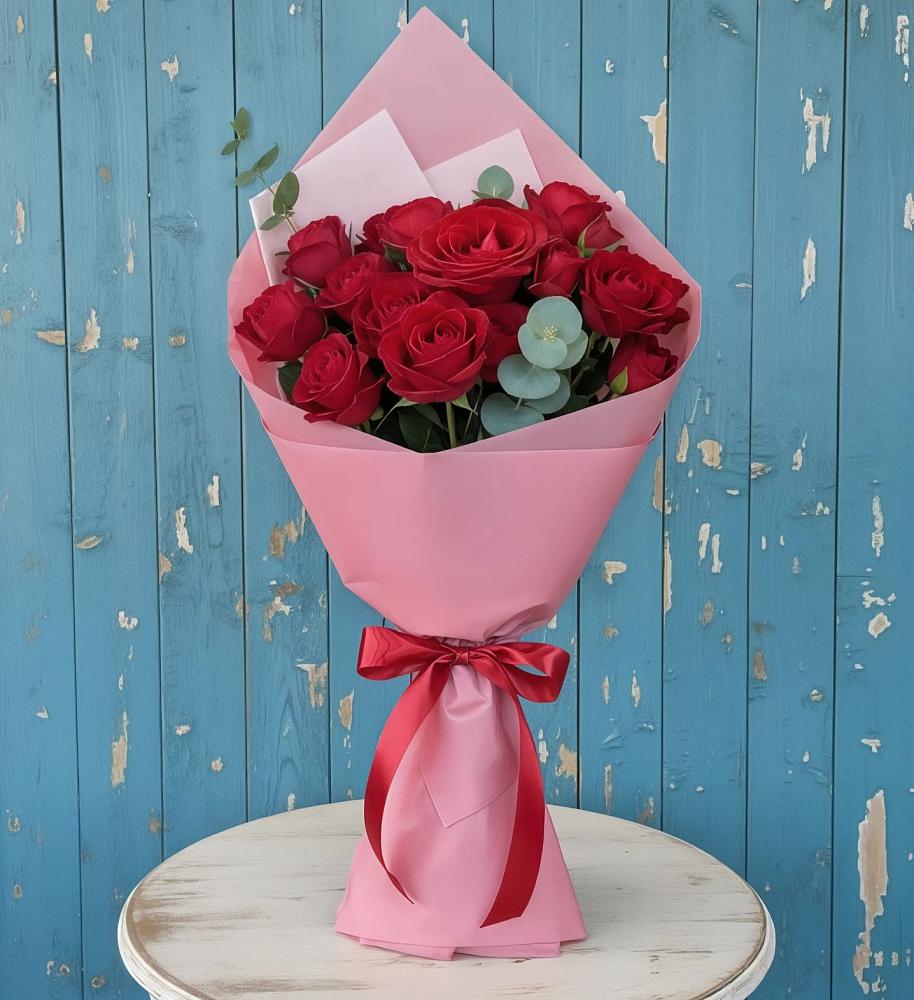 Букет цветов из: Розы в Старотитаровской