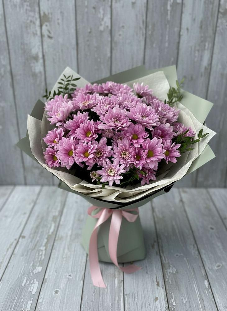 Букет цветов из: Хризантемы в Старотитаровской