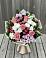 Букет цветов из: Альстромерии, Гвоздики, Розы и Хризантемы в Старотитаровской