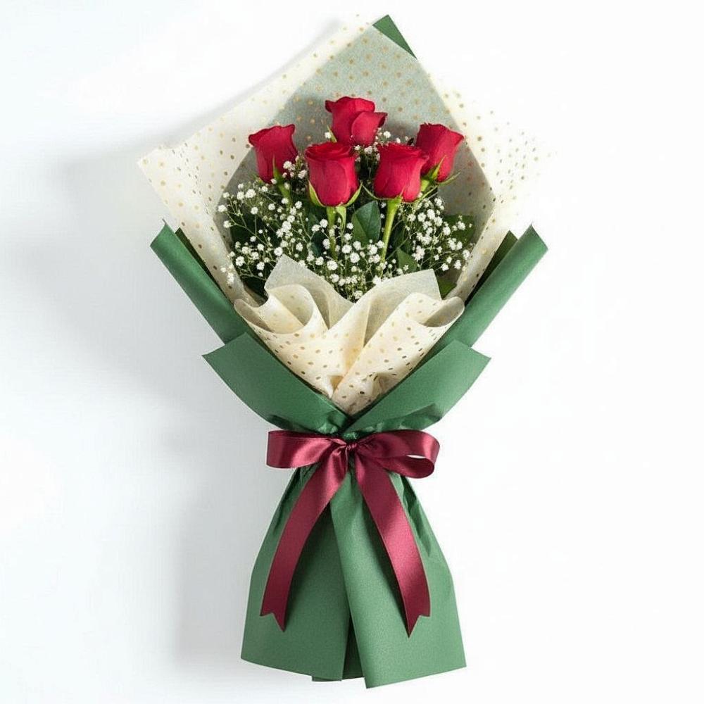 Букет цветов из: Розы в Старотитаровской