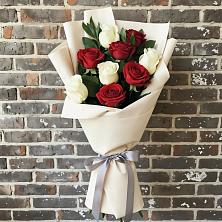Букет цветов из:  Розы в Старотитаровской