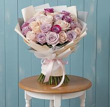Букет цветов из:  Розы в Старотитаровской