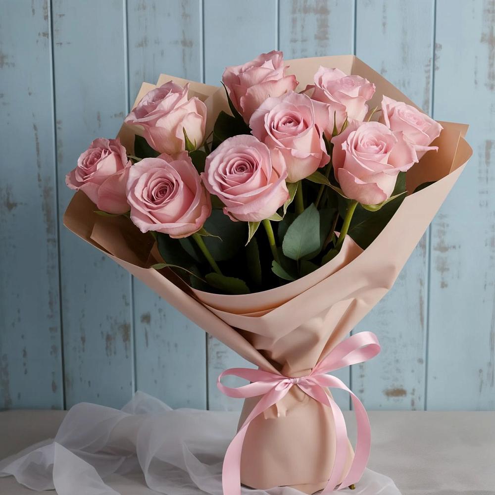 Букет цветов из: Розы в Старотитаровской