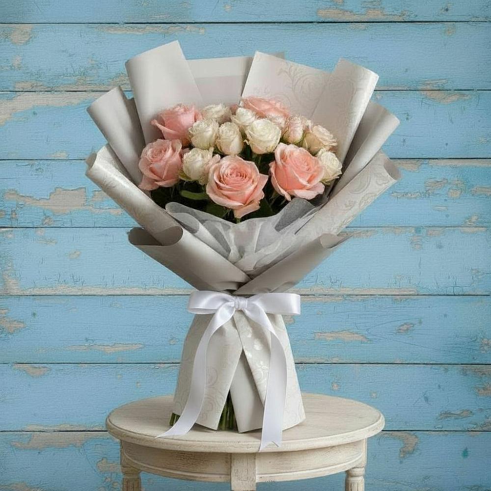 Букет цветов из: Розы в Старотитаровской