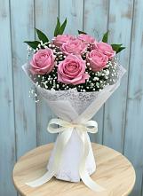 Букет цветов из:  Розы в Старотитаровской
