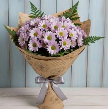 Букет цветов из:  Хризантемы в Старотитаровской