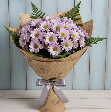 Букет цветов из:  Хризантемы в Старотитаровской