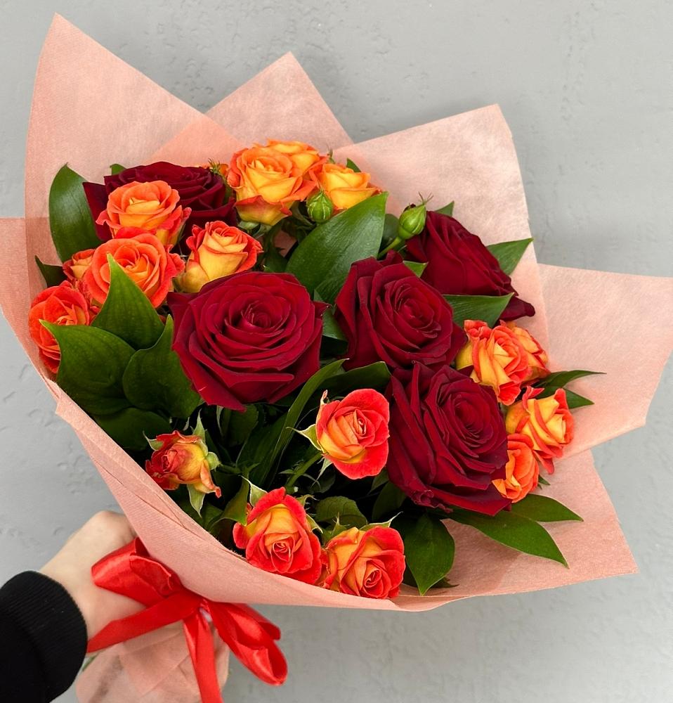 Букет Любовь и восторг в Старотитаровской