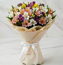 Букет цветов из:  Альстромерии #REPLACE_PRED# Старотитаровской