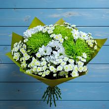 Букет цветов из:  Хризантемы в Старотитаровской