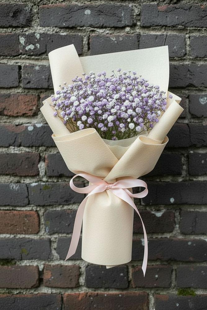 Букет цветов из: Гипсофила в Старотитаровской