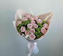 Букет цветов из:  Розы и Хризантемы в Старотитаровской