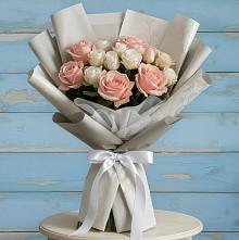 Букет цветов из:  Розы #REPLACE_PRED# Старотитаровской