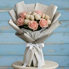 Букет цветов из:  Розы в Старотитаровской
