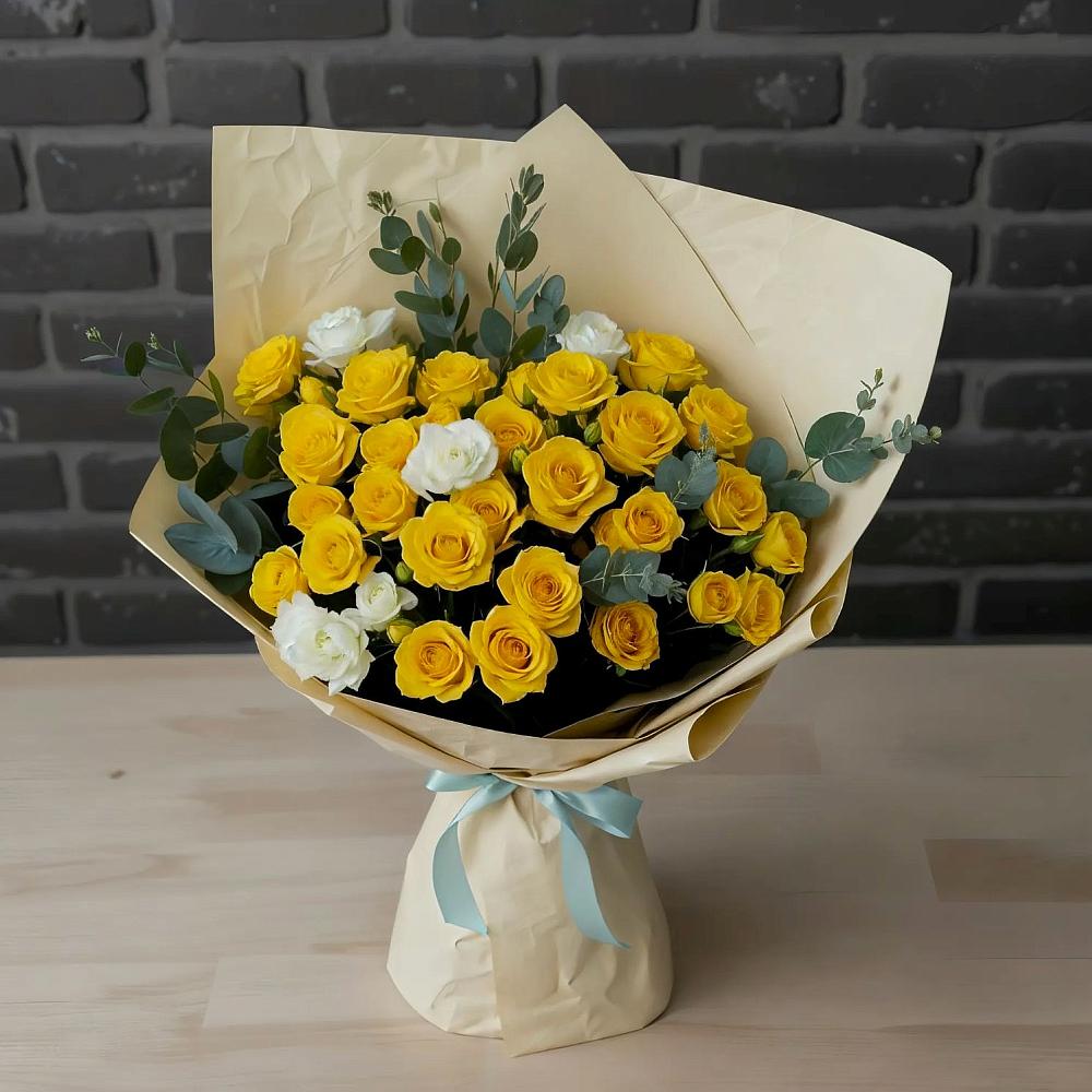 Букет цветов из: Розы в Старотитаровской