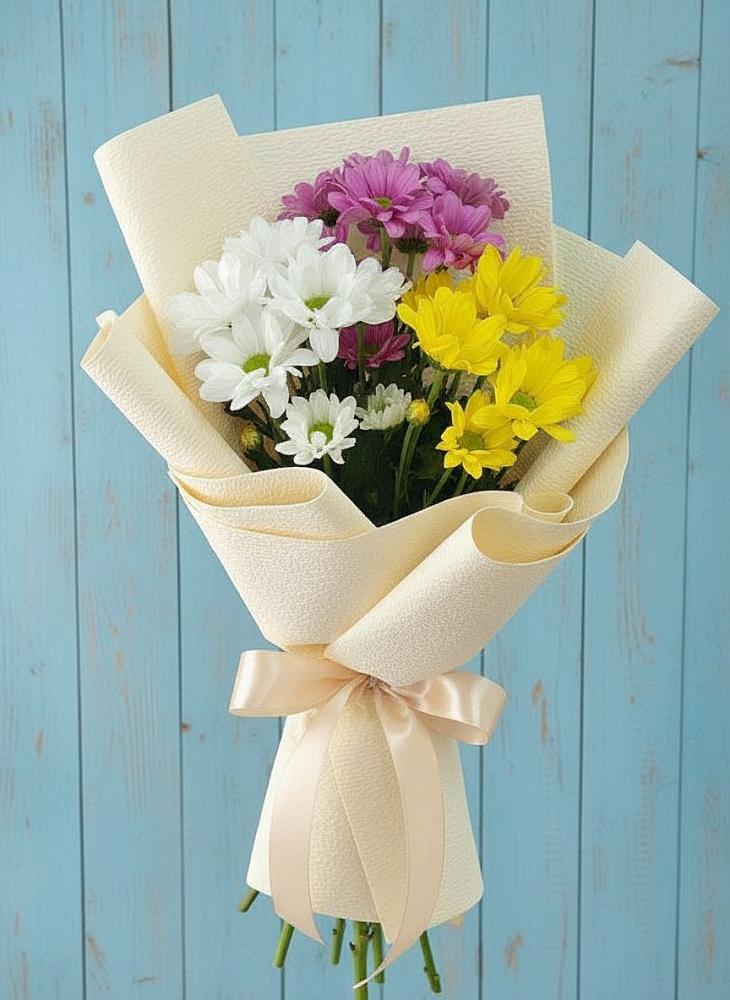 Букет цветов из: Хризантемы в Старотитаровской