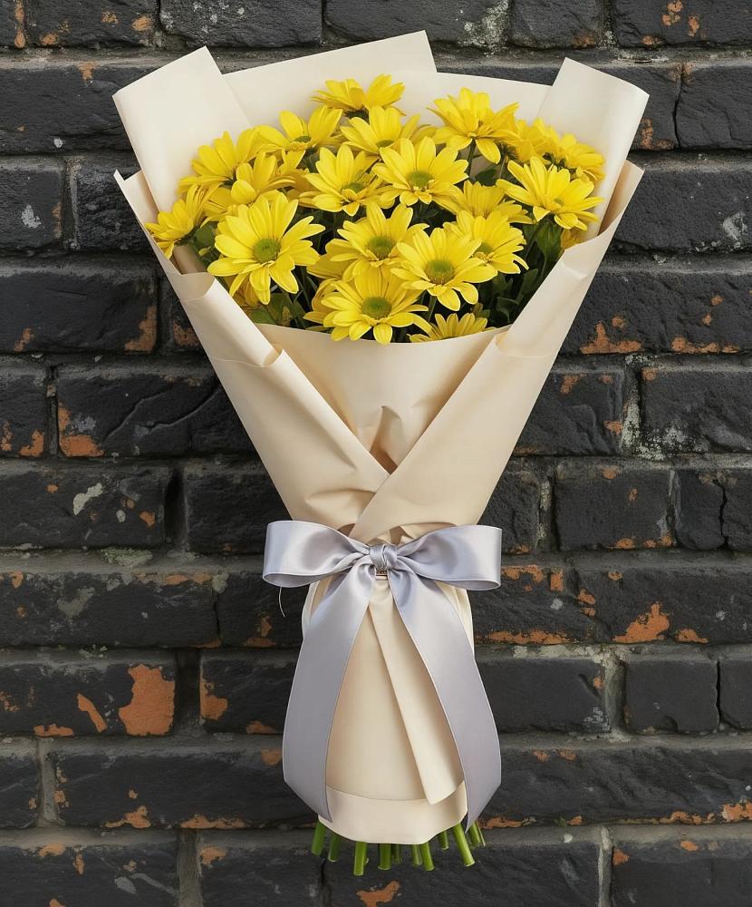 Букет цветов из: Хризантемы в Старотитаровской