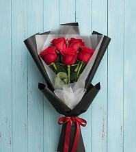 Букет цветов из:  Розы в Старотитаровской